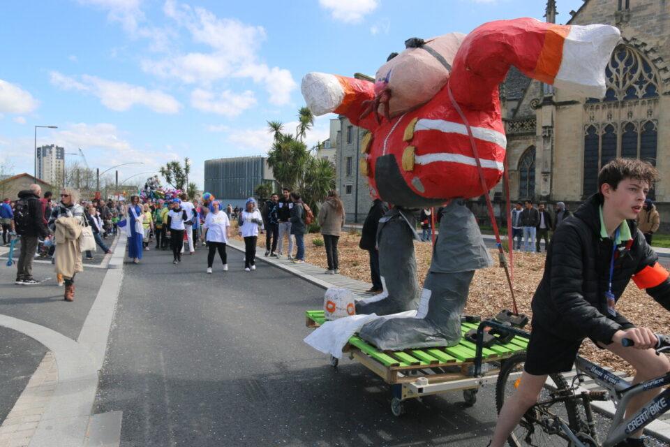 Nouveaut au carnaval de Cherbourg : un cortge de chars au dfil du dimanche